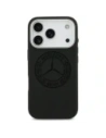 Etui Mercedes Silicone Vintage Logo MagSafe do Apple iPhone 17 Pro czarny