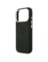 Etui Mercedes Silicone Vintage Logo MagSafe do Apple iPhone 17 Pro czarny