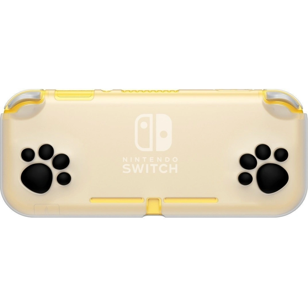Hurtownia GSM - Silikonowe etui Baseus GS06L do konsoli Nintendo Switch Lite + silikonowe nakładki na pady (biało-czarne) - BSU1608WHTBLK - {ean13} - Hurt