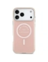 Etui Karl Lagerfeld IML Karl RSG Logo MagSafe do Apple iPhone 17 Pro Max różowy