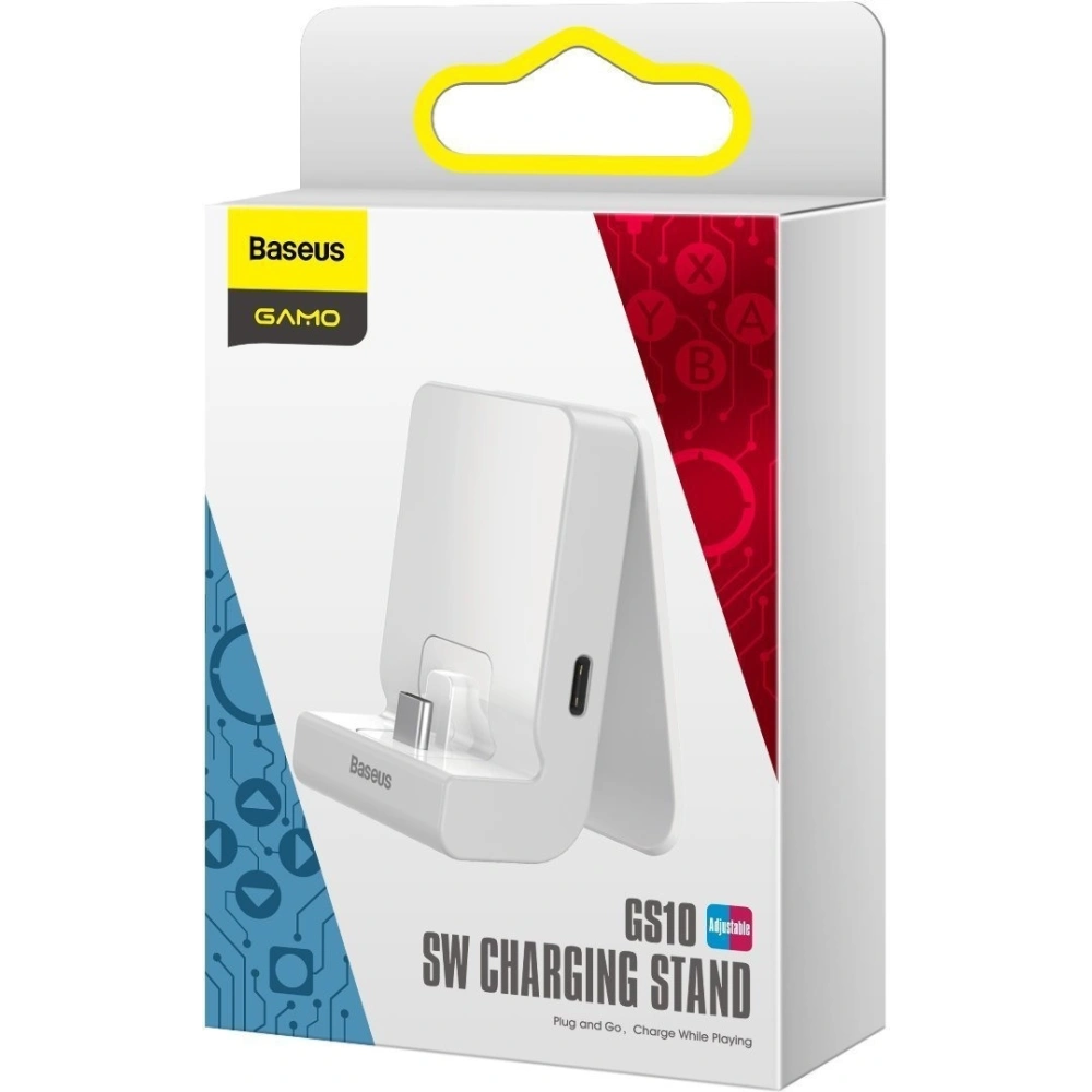Wholesale Baseus GS10 Adjustable Charging Stand for Switch console (gray) - BSU1611GRY - {ean13} - Hurt