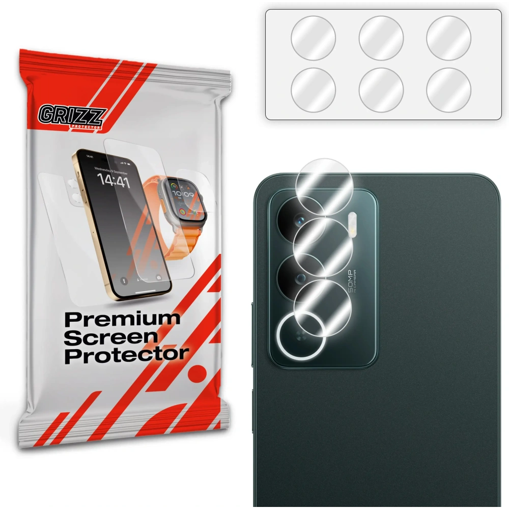 Szkło na aparat GrizzGlass HybridGlass Camera do Realme P3 Lite