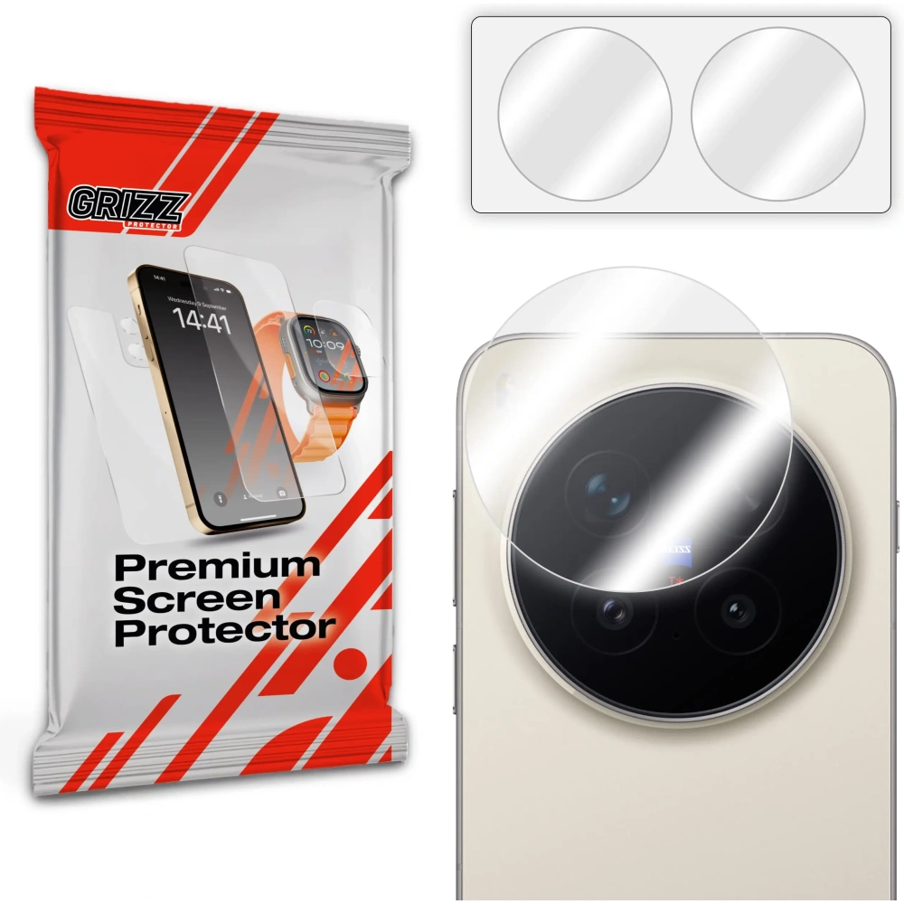 Szkło na aparat GrizzGlass HybridGlass Camera do Vivo X300 Pro