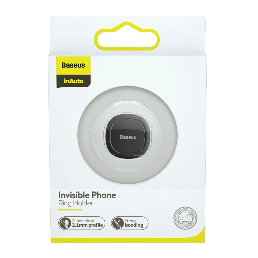Hurtownia GSM - Uchwyt pierścień, ring holder Baseus Invisible do telefonu (szary) - BSU1612GRY - {ean13} - Hurt