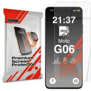 Szkło hybrydowe GrizzGlass HybridGlass do Motorola Moto G06