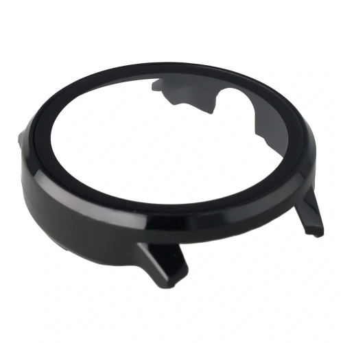 Etui ze szkłem do zegarka Bizon Case+Glass Watch do Garmin Venu 4 45mm czarne