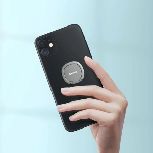 Hurtownia GSM - Uchytný kroužek, ring holder Baseus Invisible pro telefon (stříbrný) - BSU1614SLV - {ean13} - Hurt