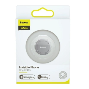 Hurtownia GSM - Uchytný kroužek, ring holder Baseus Invisible pro telefon (stříbrný) - BSU1614SLV - {ean13} - Hurt
