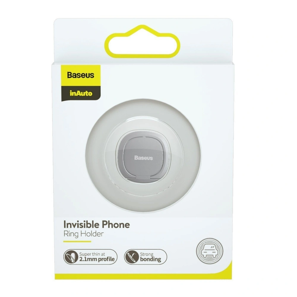 Wholesale Baseus Invisible Ring holder for smartphones (silver) - BSU1614SLV - {ean13} - Hurt