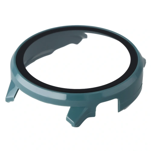 Etui ze szkłem do zegarka Bizon Case+Glass Watch do Garmin Venu 4 45mm zielone