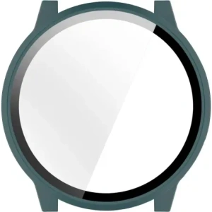 Etui ze szkłem do zegarka Bizon Case+Glass Watch do Garmin Venu 4 45mm zielone