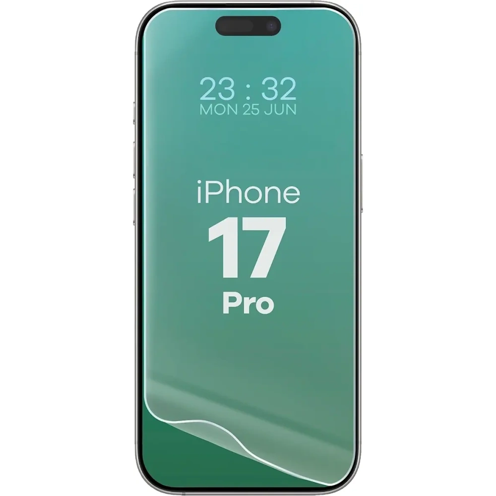 Folia hydrożelowa na tył i przód Bizon Glass Hydrogel Pack do Apple iPhone 17 Pro