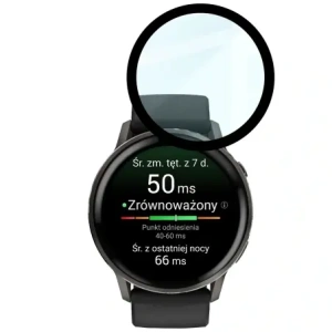 Szkło hybrydowe Bizon Glass Watch Edge Hybrid do Garmin Venu 4 41mm czarne