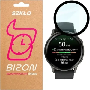 Szkło hybrydowe Bizon Glass Watch Edge Hybrid do Garmin Venu 4 45mm czarne