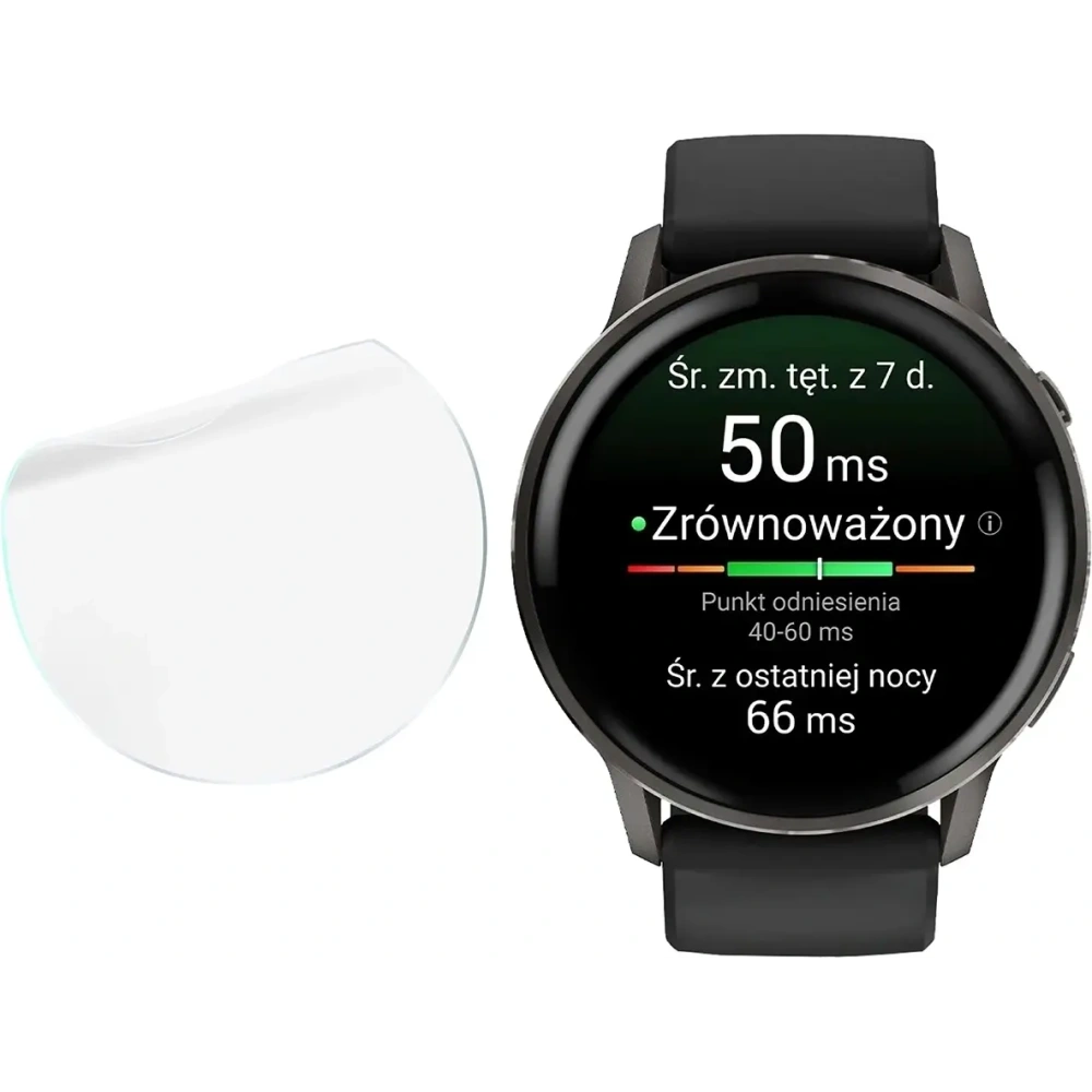 Folia hydrożelowa na ekran Bizon Glass Watch Hydrogel do Garmin Venu 4 45mm