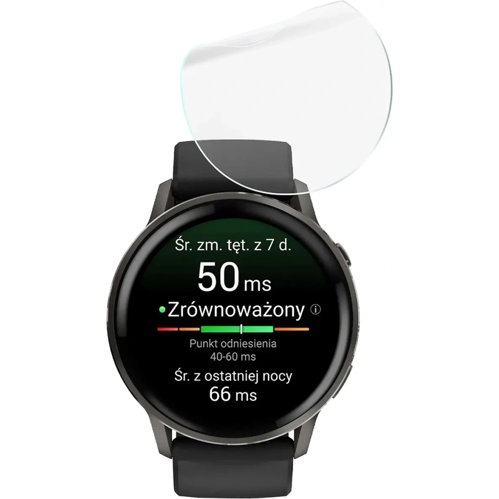 Folia hydrożelowa na ekran Bizon Glass Watch Hydrogel do Garmin Venu 4 45mm