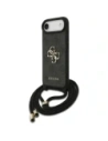 Etui Guess 4G Big Logo Cord Stap Crossbody do Apple iPhone Air czarny