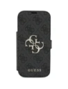 Etui Guess Book 4G Metal Logo do Apple iPhone 17 Pro czarny