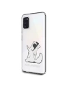 Etui Karl Lagerfeld KLHCA41CFNRC Samsung Galaxy A41 hardcase transparent Choupette Fun