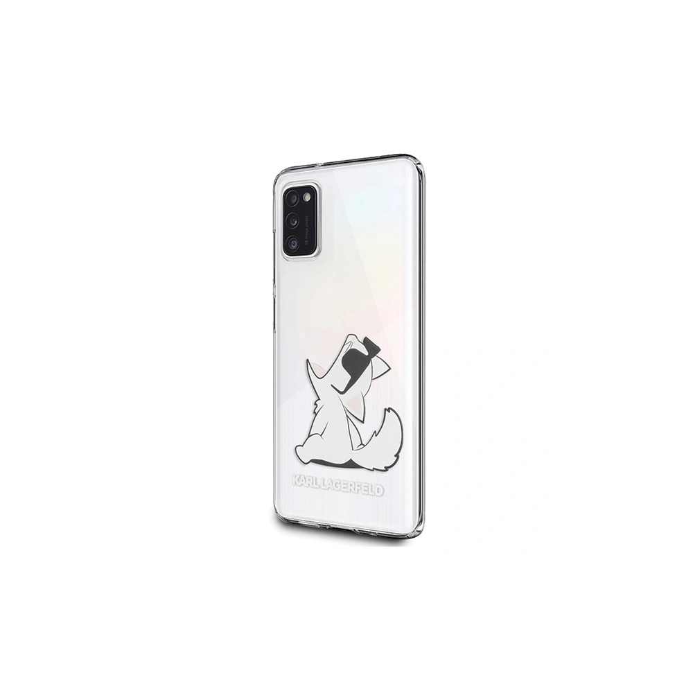 Hurtownia GSM - Etui Karl Lagerfeld KLHCA41CFNRC Samsung Galaxy A41 tvrdý kryt průhledný Choupette Fun - KLD304 - {ean13} - Hurt