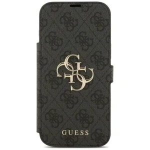 Etui Guess Book 4G Metal Logo do Apple iPhone 17 Pro Max czarny