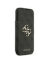 Etui Guess Book 4G Metal Logo do Apple iPhone 17 Pro Max czarny