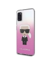 Wholesale Karl Lagerfeld KLHCA41TRDFKPI Samsung Galaxy A41 pink Gradient Ikonik Karl - KLD305PNK - {ean13} - Hurt