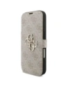 Etui Guess Book 4G Metal Logo do Apple iPhone 17 Pro różowy