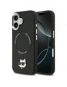 Etui Karl Lagerfeld Choupette Pin MagSafe do Apple iPhone 17 czarny