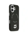 Etui Karl Lagerfeld Choupette Pin MagSafe do Apple iPhone 17 czarny