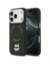 Etui Karl Lagerfeld Choupette Pin MagSafe do Apple iPhone 17 Pro Max czarny