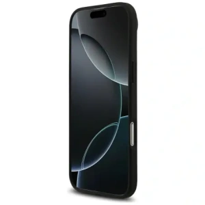 Etui Mercedes Leather Large Laurel Leave MagSafe do Apple iPhone Air czarny