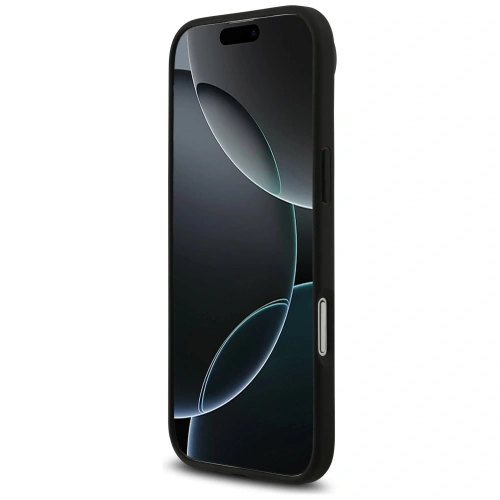 Etui Mercedes Leather Large Laurel Leave MagSafe do Apple iPhone Air czarny