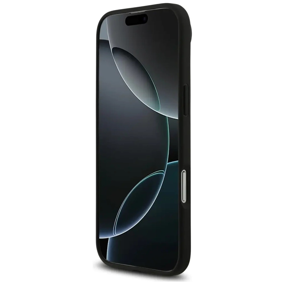 Etui Mercedes Leather Large Laurel Leave MagSafe do Apple iPhone Air czarny