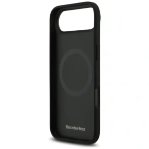 Etui Mercedes Leather Large Laurel Leave MagSafe do Apple iPhone Air czarny