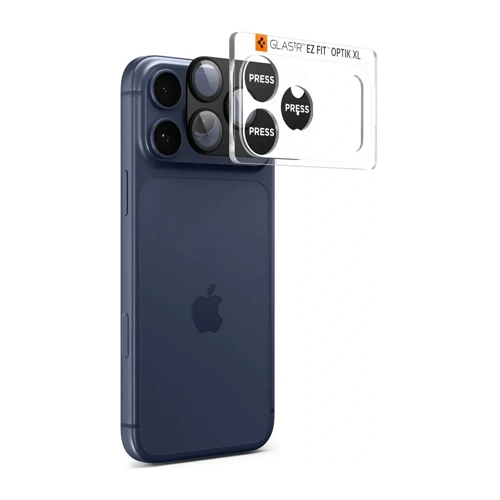 Osłona aparatu Spigen Optik Pro XL Glas.tr ez Fit Camera Protector do Apple iPhone 17 Pro Black