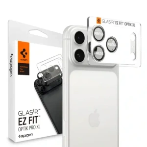 Osłona aparatu Spigen Optik Pro XL Glas.tr ez Fit Camera Protector do Apple iPhone 17 Pro Silver