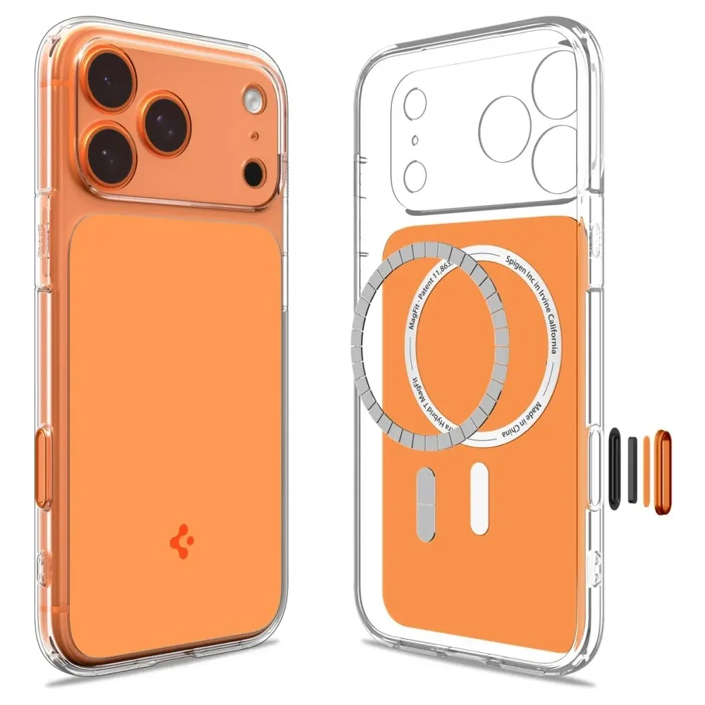 Etui Spigen Ultra Hybrid T Mag MagSafe do Apple iPhone 17 Pro Max Glossy Orange