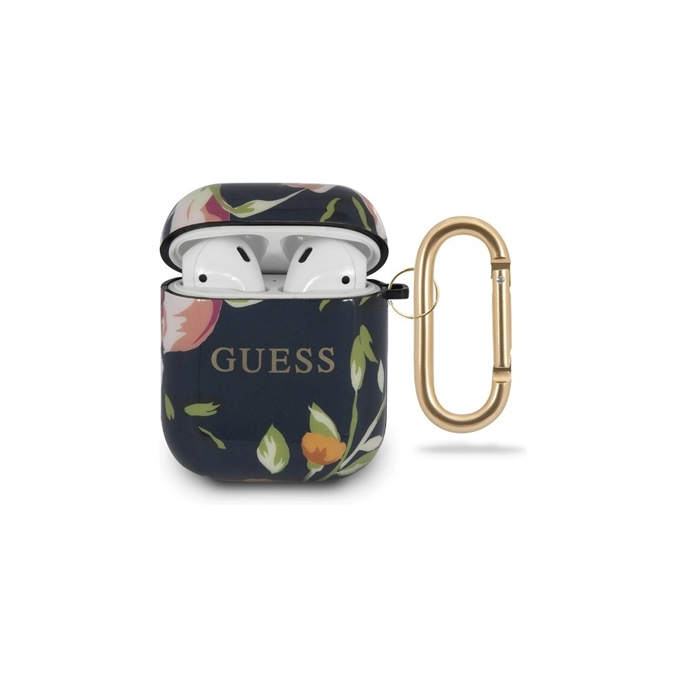 Hurtownia GSM - Etui Guess GUACA2TPUBKFL03 Apple AirPods kryt modrý/blue N.3 Flower Collection - GUE551BLU - {ean13} - Hurt