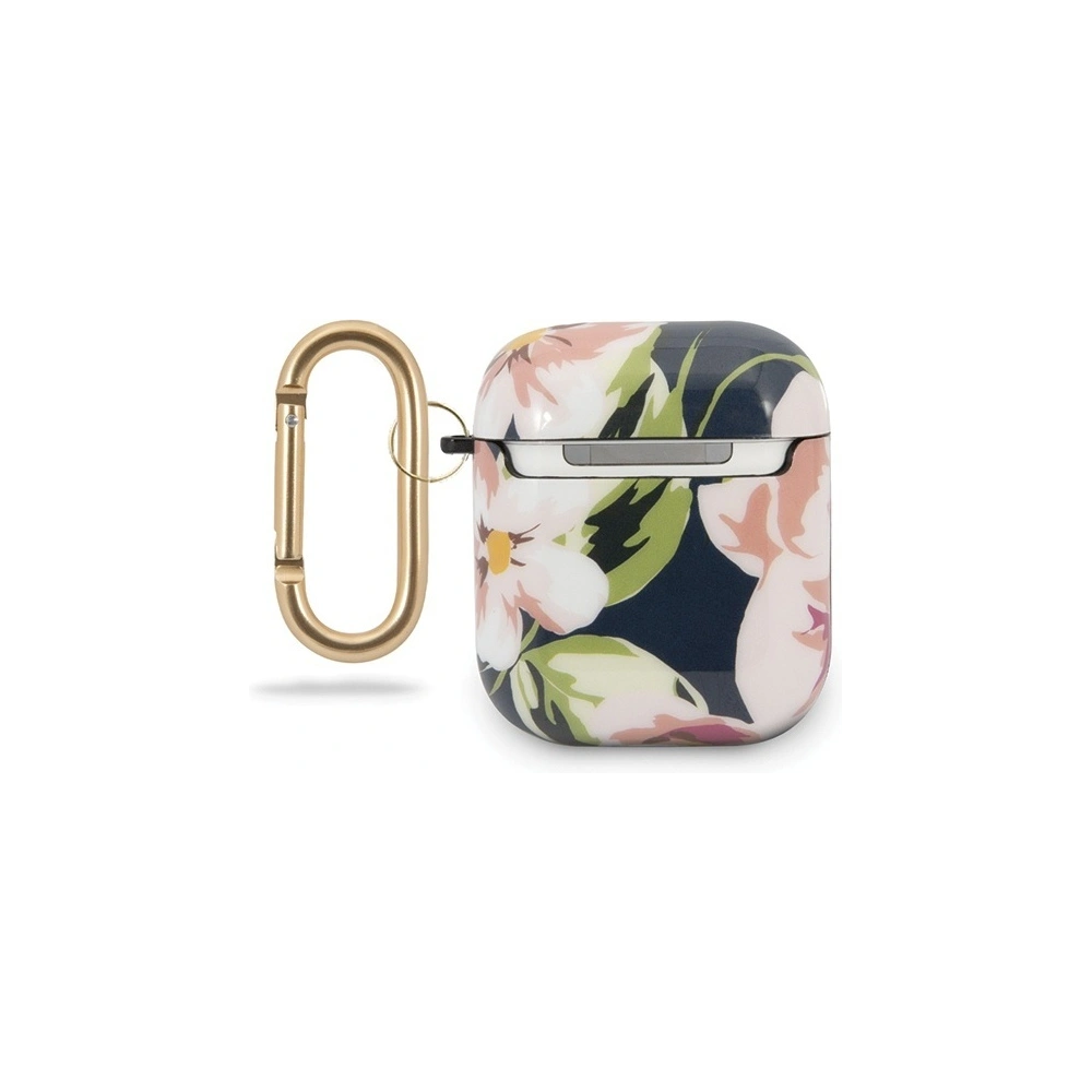 Hurtownia GSM - Etui Guess GUACA2TPUBKFL03 Apple AirPods kryt modrý/blue N.3 Flower Collection - GUE551BLU - {ean13} - Hurt