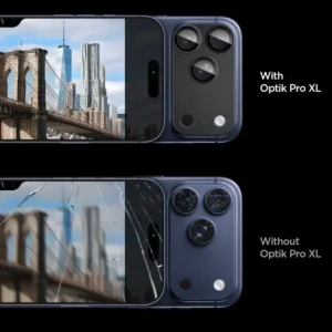 Osłona aparatu Spigen Optik Pro XL Glas.tr ez Fit Camera Protector do Apple iPhone 17 Pro Max Black