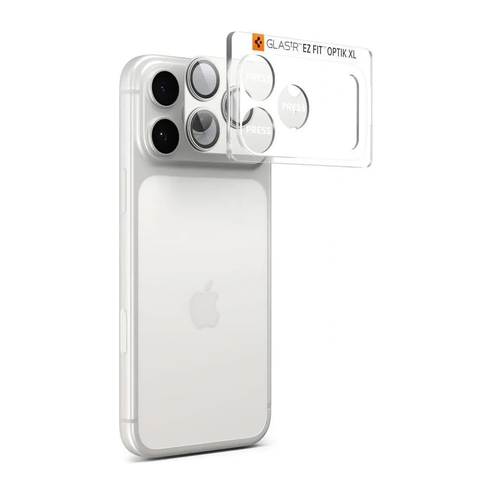 Osłona aparatu Spigen Optik Pro XL Glas.tr ez Fit Camera Protector do Apple iPhone 17 Pro Max Silver