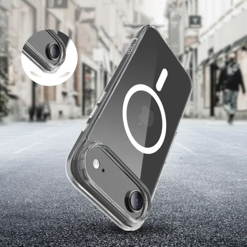 Etui Tech-Protect Flexair Hybrid CC MagSafe do Apple iPhone Air Clear