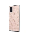 Etui Guess GUHCA41PCU4GLPI Samsung Galaxy A41 różowy/pink hard case 4G Glitter