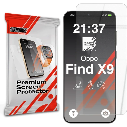 Szkło hybrydowe GrizzGlass HybridGlass do Oppo Find X9