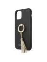 Wholesale Guess GUHCN58RSSABK Apple iPhone 11 Pro black hard case Saffiano with ring stand - GUE557BLK - {ean13} - Hurt