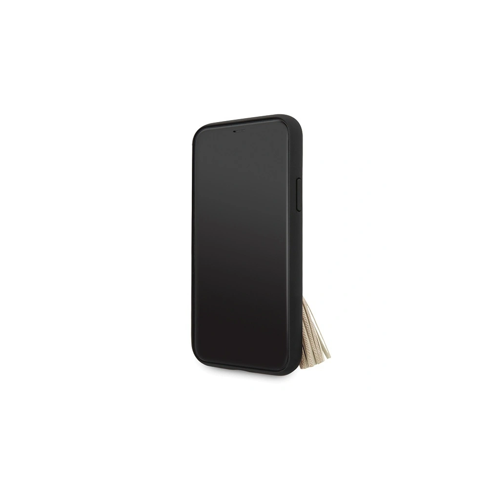 Wholesale Guess GUHCN58RSSABK Apple iPhone 11 Pro black hard case Saffiano with ring stand - GUE557BLK - {ean13} - Hurt