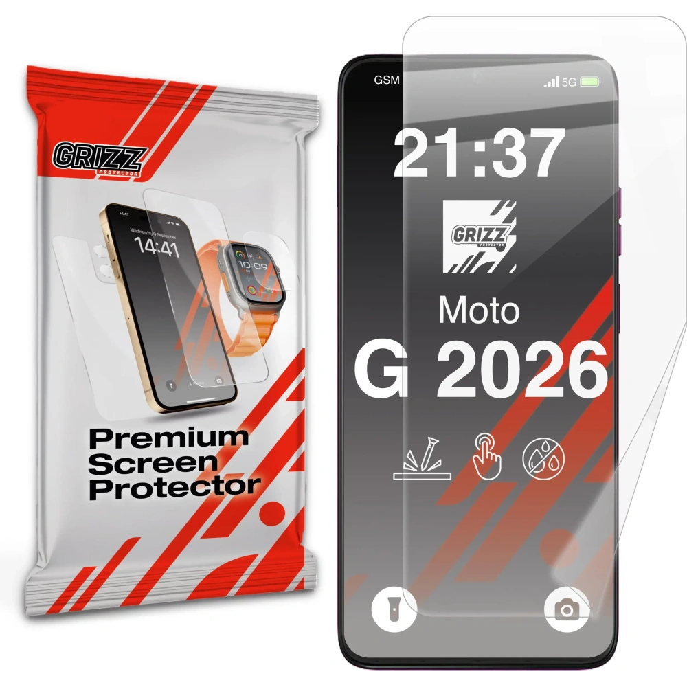 Folia ceramiczna GrizzGlass CeramicFilm do Motorola Moto G (2026)