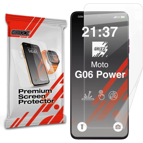 Folia ceramiczna GrizzGlass CeramicFilm do Motorola Moto G06 Power