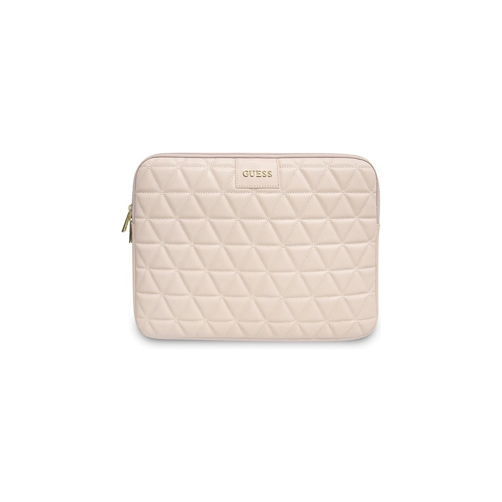 Wholesale Guess Sleeve GUCS13QLPK 13" pink Quilted - GUE560PNK - {ean13} - Hurt